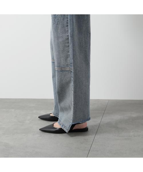 イエン YENN YENN デニムパンツ HIGH RISE TUCK WIDE PANTS Y222-31010 (L-BLUE/ライトブルー) L-BLUE/ライトブルー