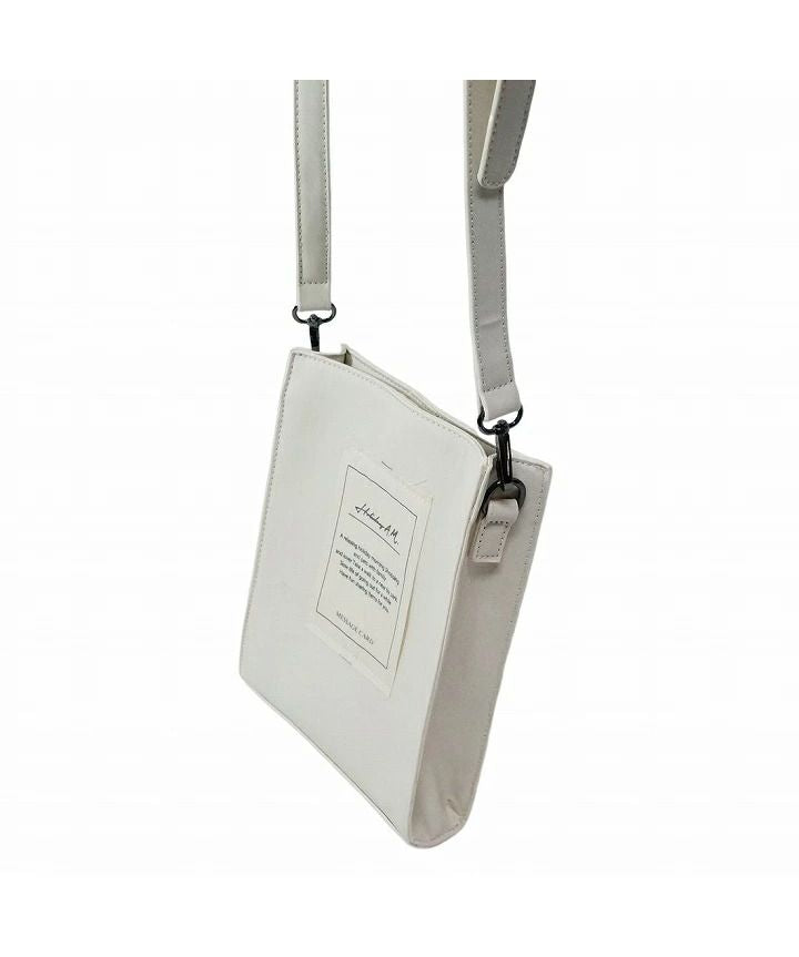 トップイズム TopIsm ミニショルダーバッグ メンズ レディース スクエア ミニバッグ ポーチ フェイクレザー 小物 かばん 鞄 肩掛け 斜め掛け 小さめ シンプル