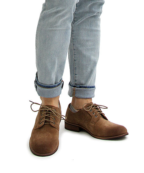 トップイズム TopIsm プレーントゥ オックスフォードシューズ