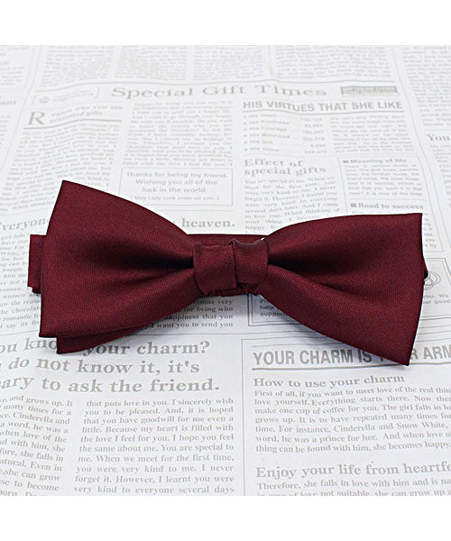 トップイズム TopIsm 日本製 無地 蝶ネクタイ ボウタイ メンズ レディース 男女兼用 結婚式 シンプル おしゃれ