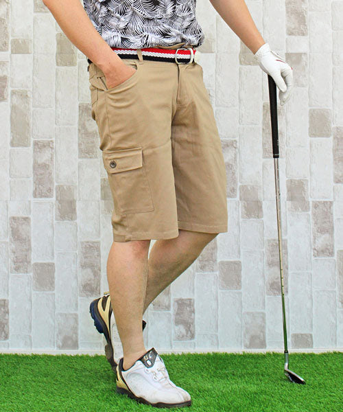 トップイズム TopIsm ゴルフパンツ ハーフパンツ ゴルフウェア メンズ ショートパンツ 大きいサイズ 短パン