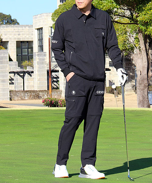 トップイズム TopIsm ゴルフウェア 4WAY 上下セットアップ メンズ