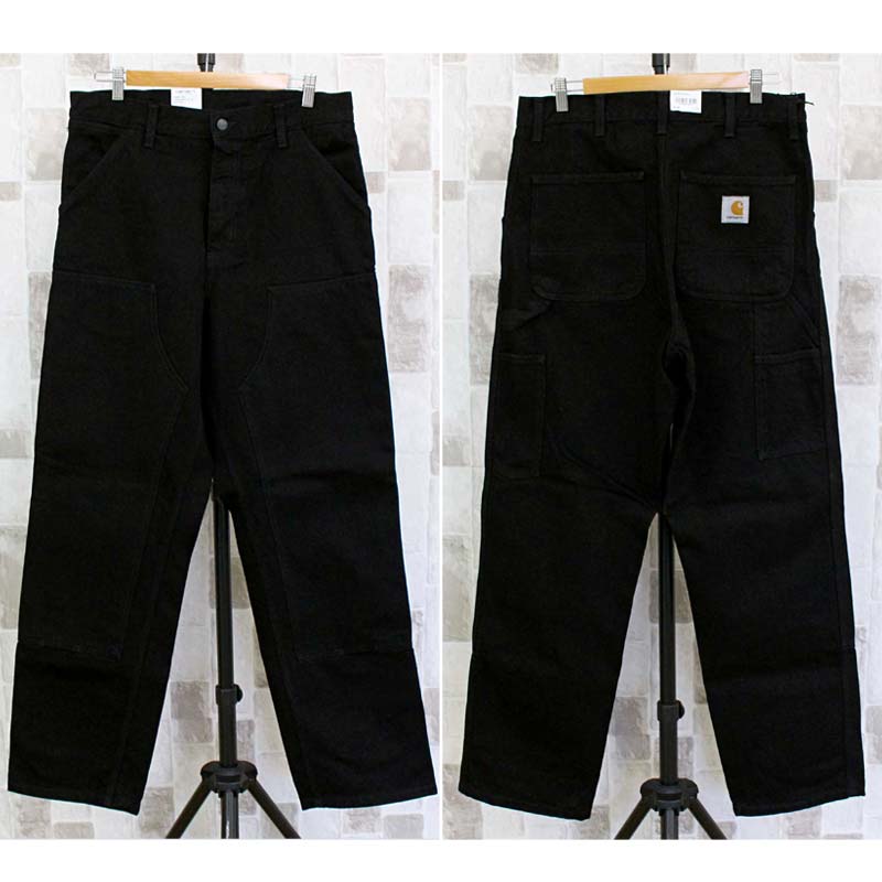 トップイズム TopIsm Carhartt カーハート WIP ワイドシルエット ダブルニーパンツ Double Knee Pant WIP I032699 デニムパンツ メンズ ブランド (7-ブルー(stone washed)) 7-ブルー(stone washed)