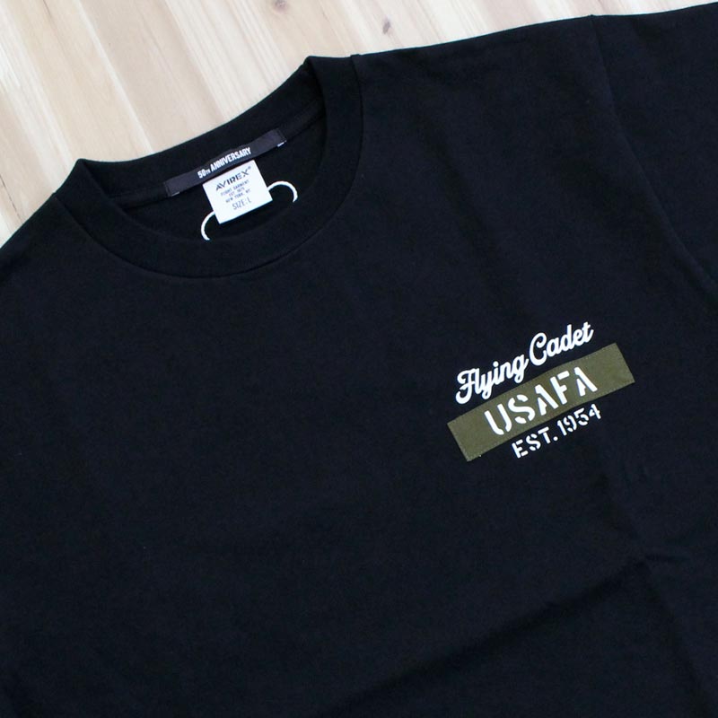 トップイズム TopIsm AVIREX アヴィレックス CADET PATCH T-SHIRT 半袖 Tシャツ ミリタリー アビレックス トップス メンズ ブランド (5-セージグリーン) 5-セージグリーン