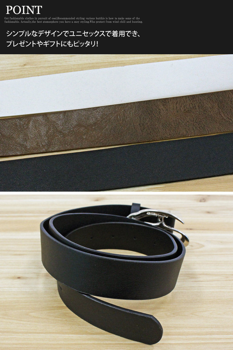 トップイズム TopIsm ベルト メンズ メタルロゴ バックルベルト 男女兼用 メンズベルト (3-ダークブラウン) 3-ダークブラウン