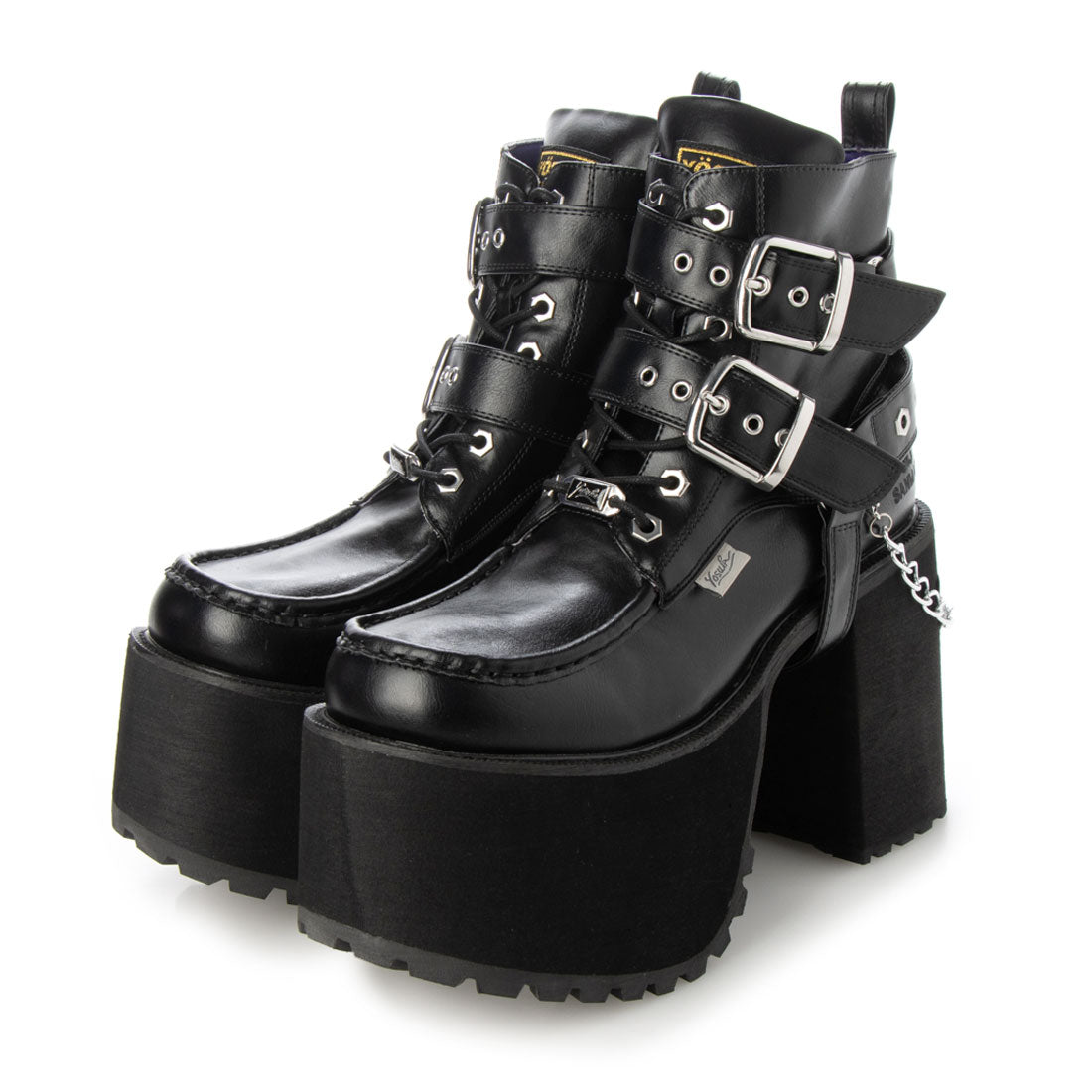 ヨースケ YOSUKE 【直営SHOP限定】厚底レースアップブーツ