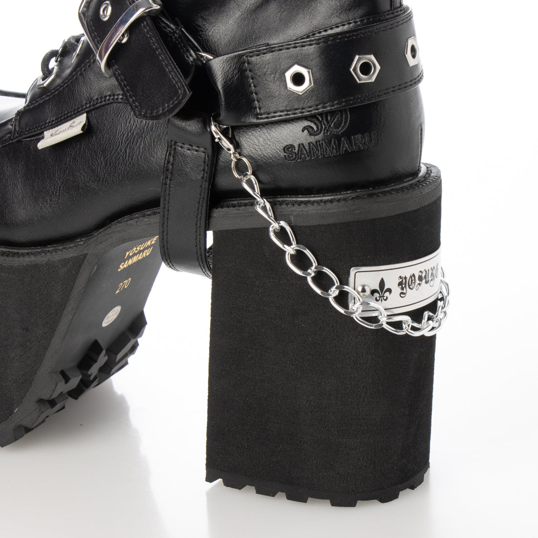 ヨースケ YOSUKE 【直営SHOP限定】厚底レースアップブーツ