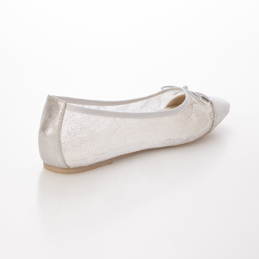 ヨースケ YOSUKE フラットシューズ (シルバーコンビ) シルバーコンビ