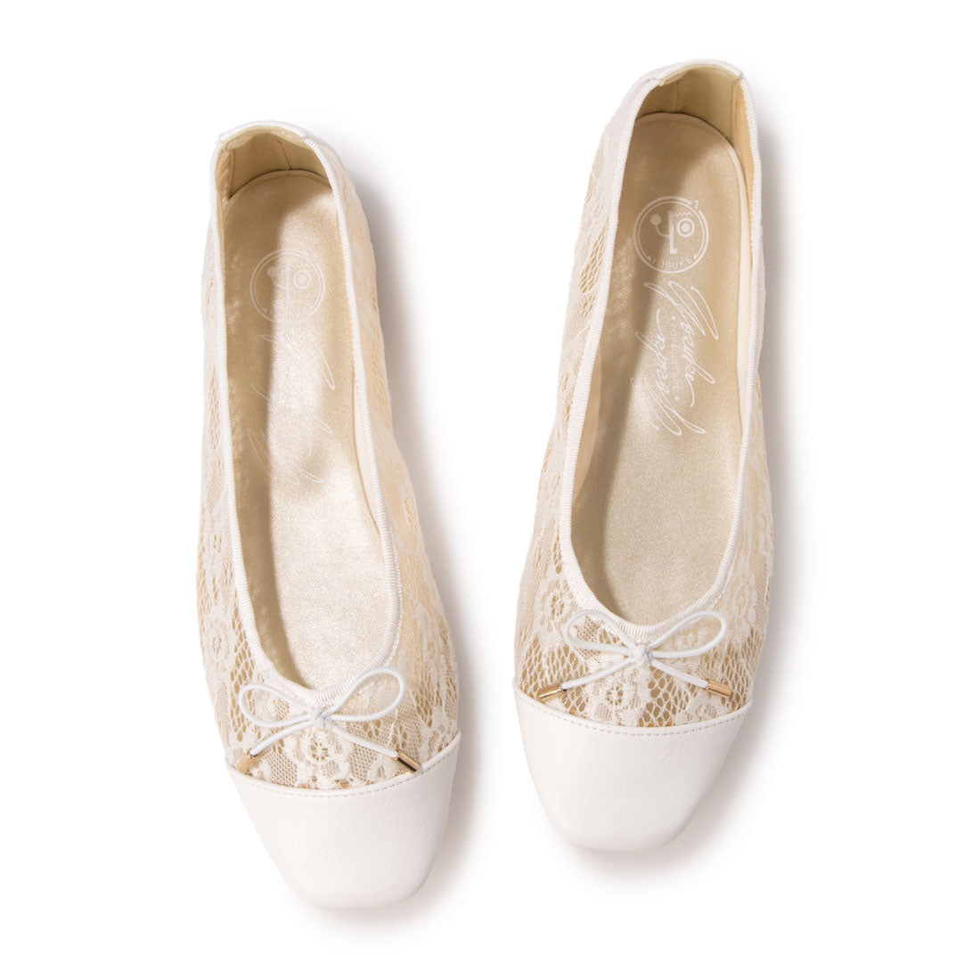 ヨースケ YOSUKE フラットシューズ (オフホワイトコンビ) オフホワイトコンビ