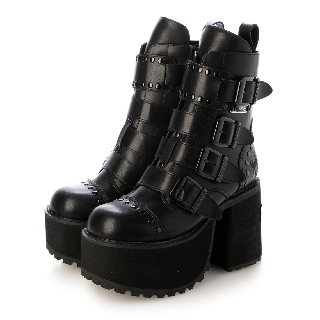 ヨースケ YOSUKE 【直営SHOP限定厚底ブーツ】 (ブラック) ブラック