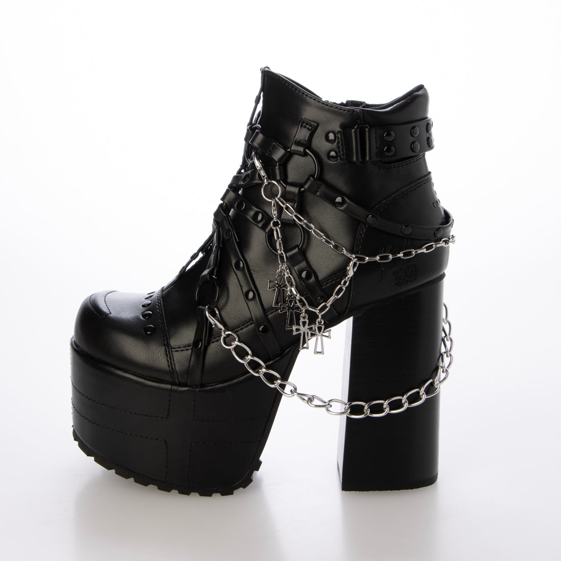 ヨースケ YOSUKE 【直営SHOP限定厚底ブーツ】 (ブラック) ブラック