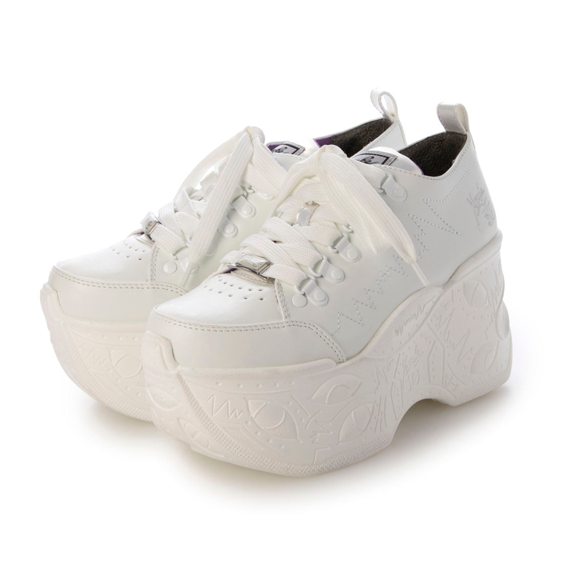 ヨースケ YOSUKE 厚底スニーカー (ホワイト) ホワイト