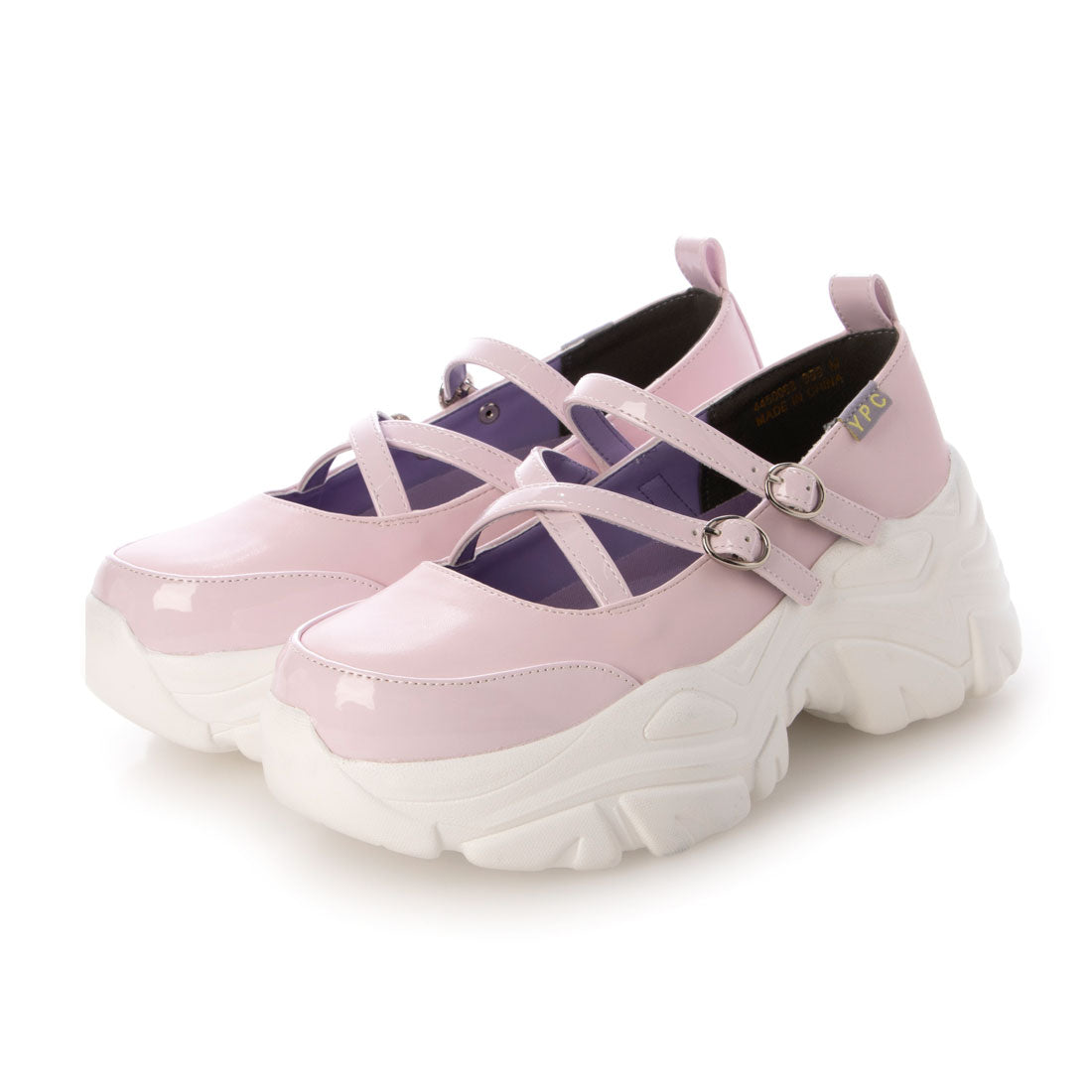 ヨースケ YOSUKE 厚底スニーカー (ライトピンク) ライトピンク