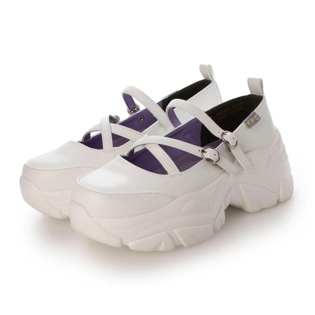 ヨースケ YOSUKE 厚底スニーカー (ホワイト) ホワイト