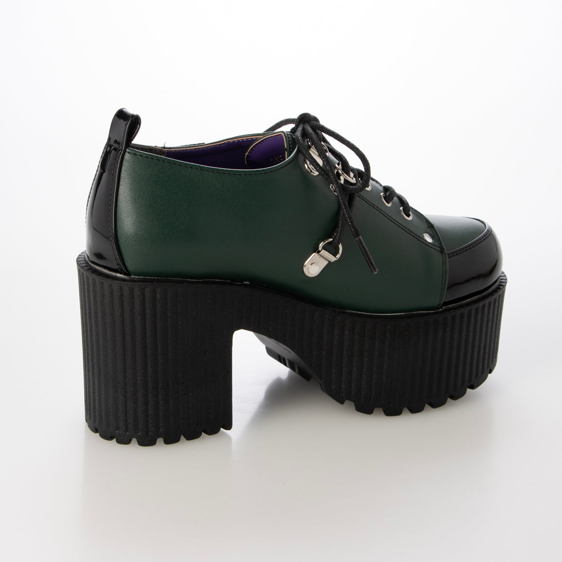 ヨースケ YOSUKE 厚底シューズ (ブラックグリーン) ブラックグリーン