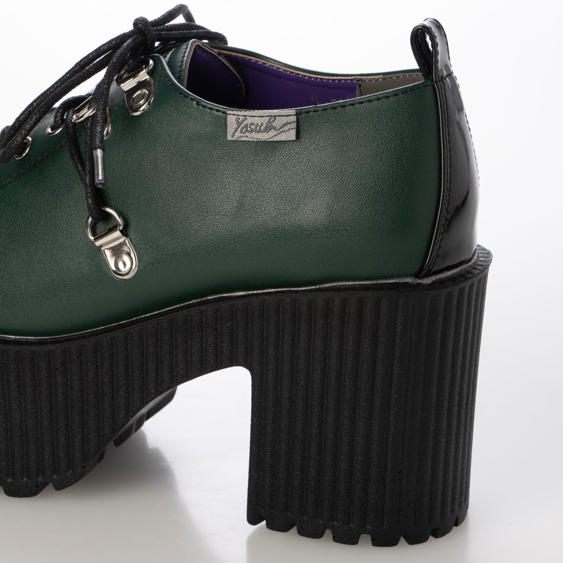 ヨースケ YOSUKE 厚底シューズ (ブラックグリーン) ブラックグリーン