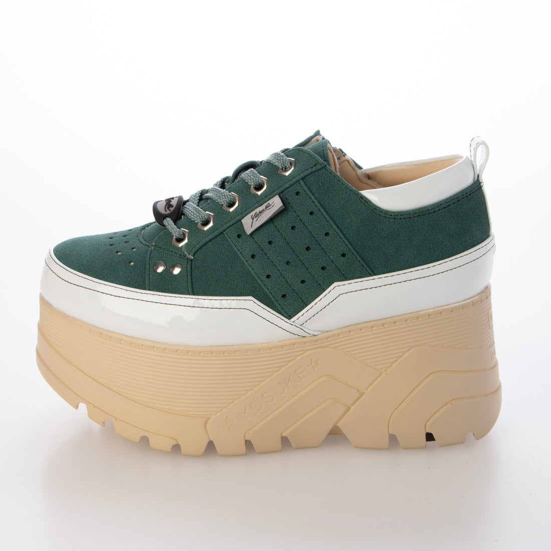ヨースケ YOSUKE 厚底スニーカー (グリーンコンビ) グリーンコンビ