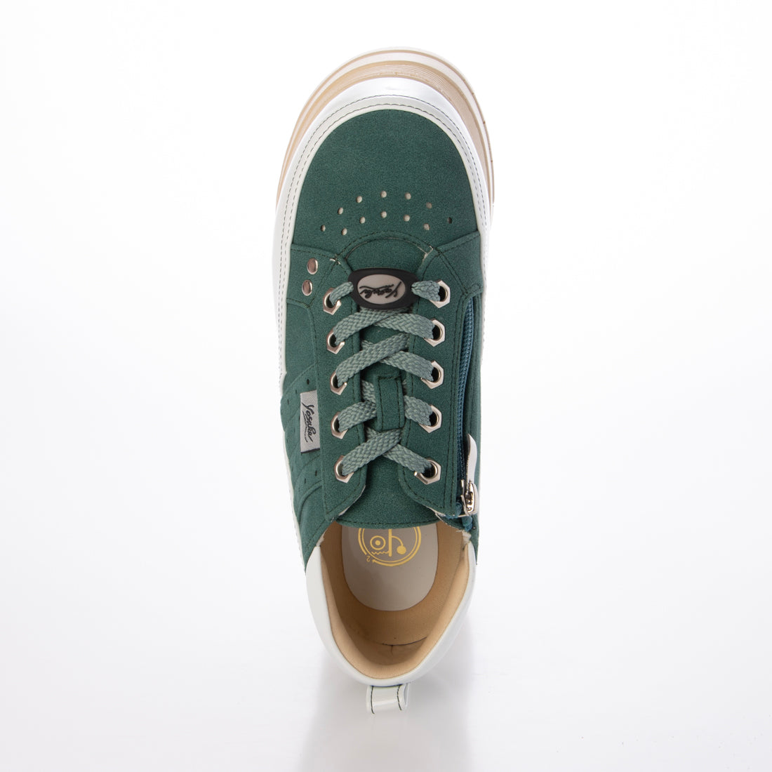 ヨースケ YOSUKE 厚底スニーカー (グリーンコンビ) グリーンコンビ