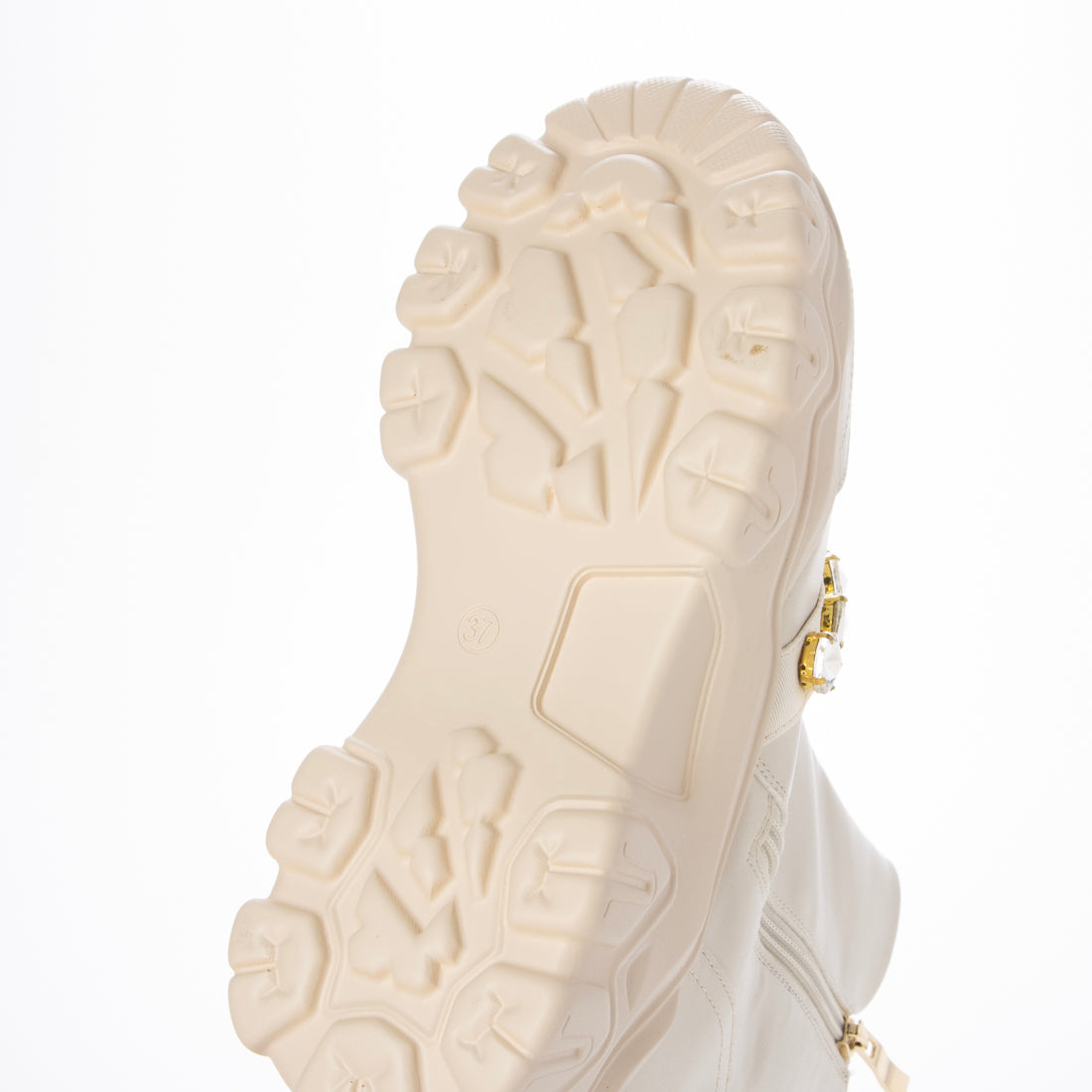 ヨースケ YOSUKE 厚底スニーカー (アイボリー) アイボリー