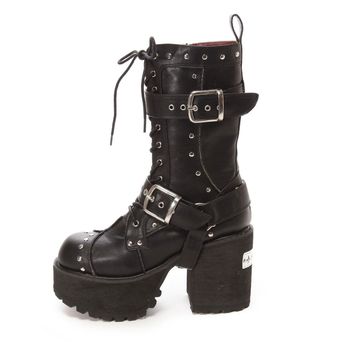 Yosuke Yosuke,底部較厚的鞋帶 - 靴子