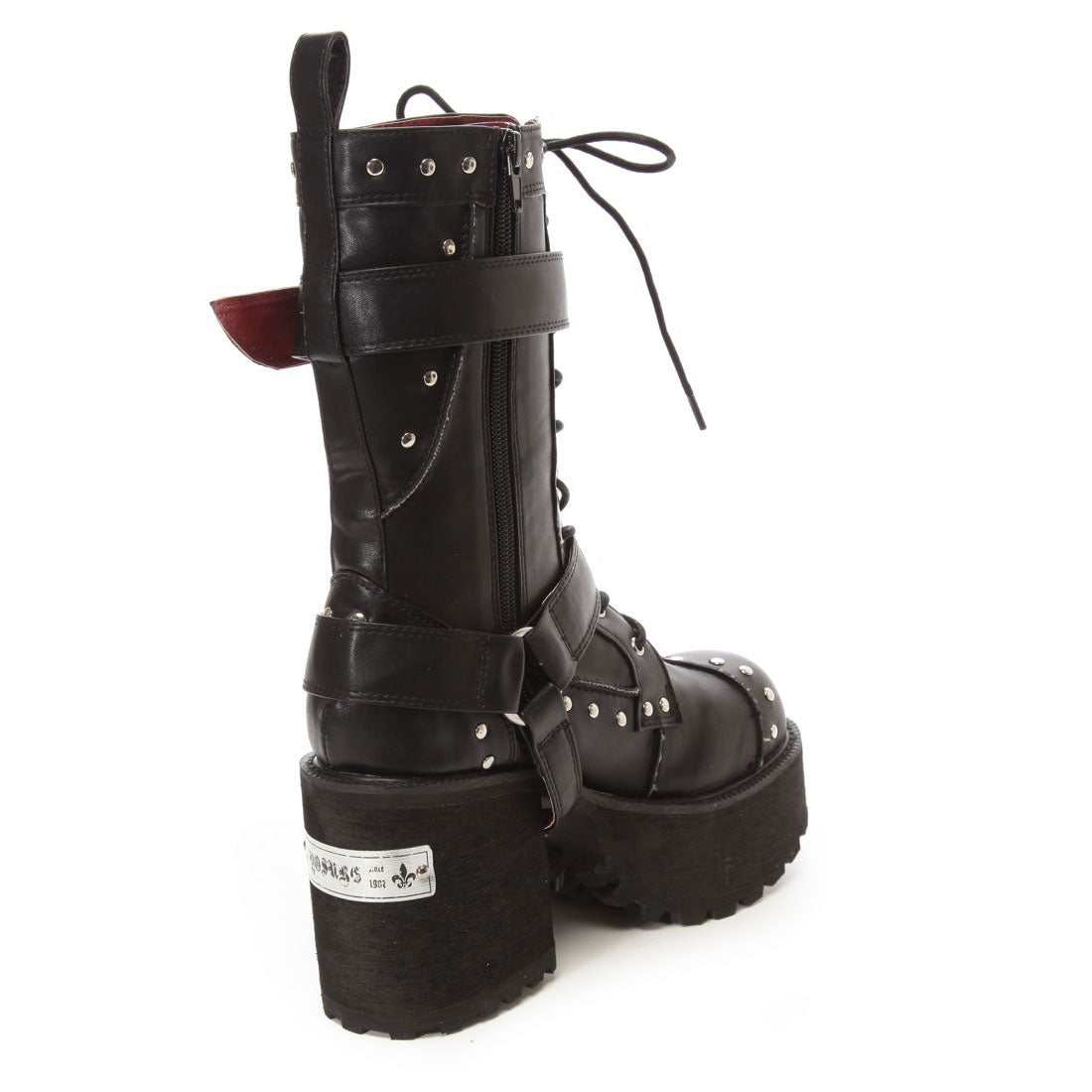 Yosuke Yosuke,底部較厚的鞋帶 - 靴子