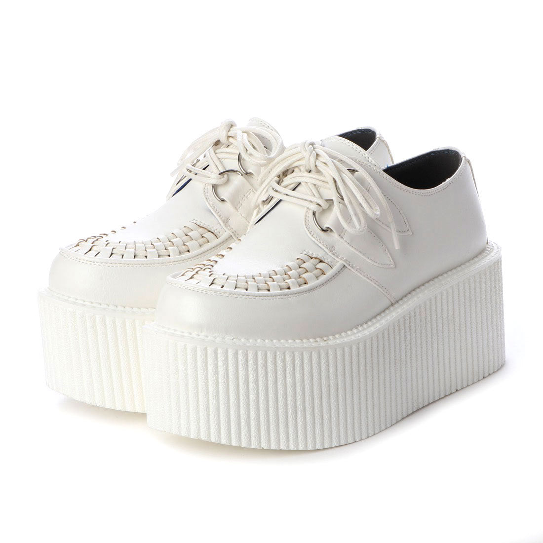 ヨースケ YOSUKE 厚底ラバーソール (ホワイト) ホワイト