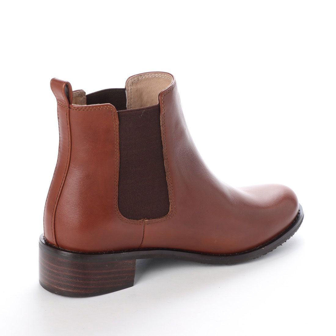 YOSUKE Genuine leather side gore short boots