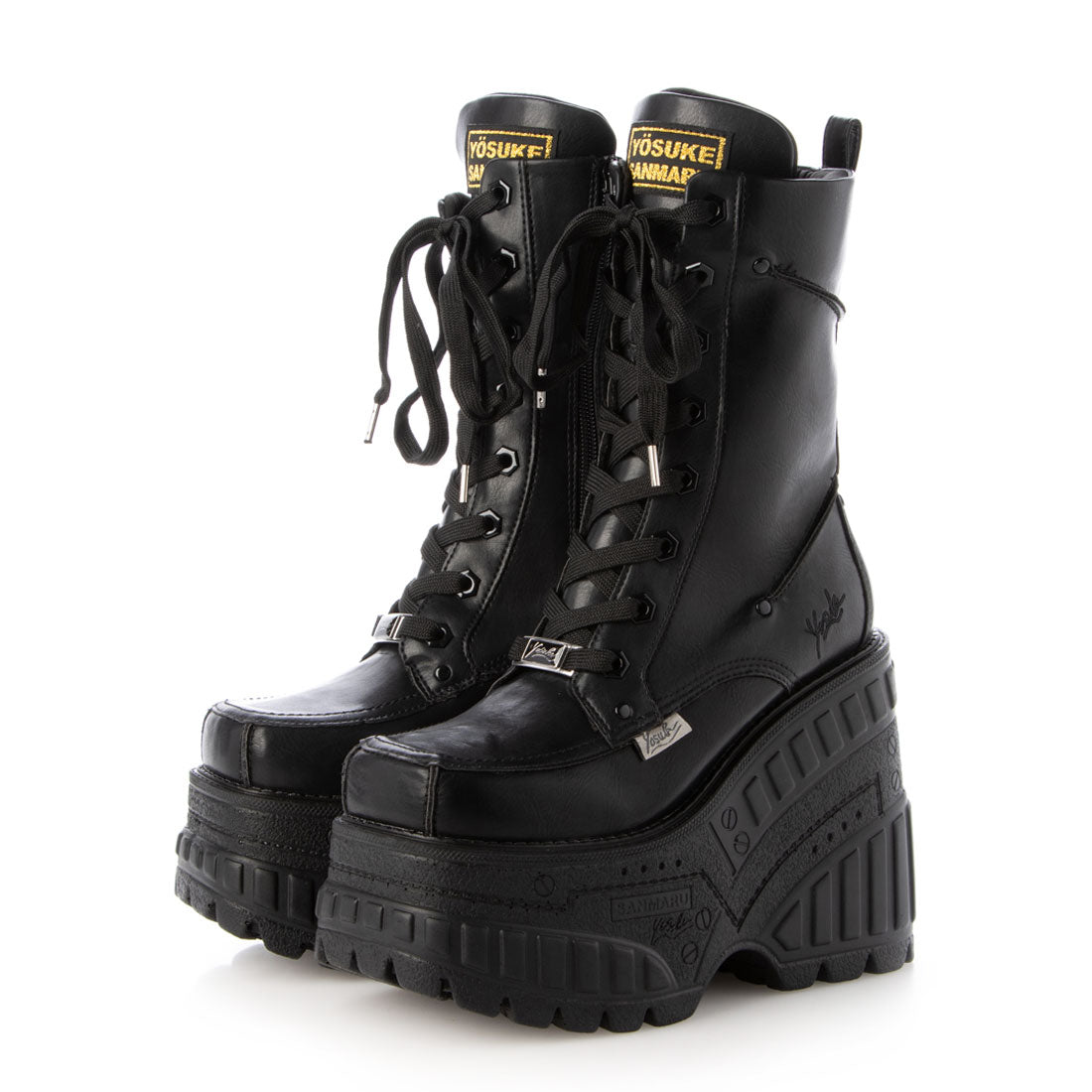 YOSUKE thick sole sneaker boots