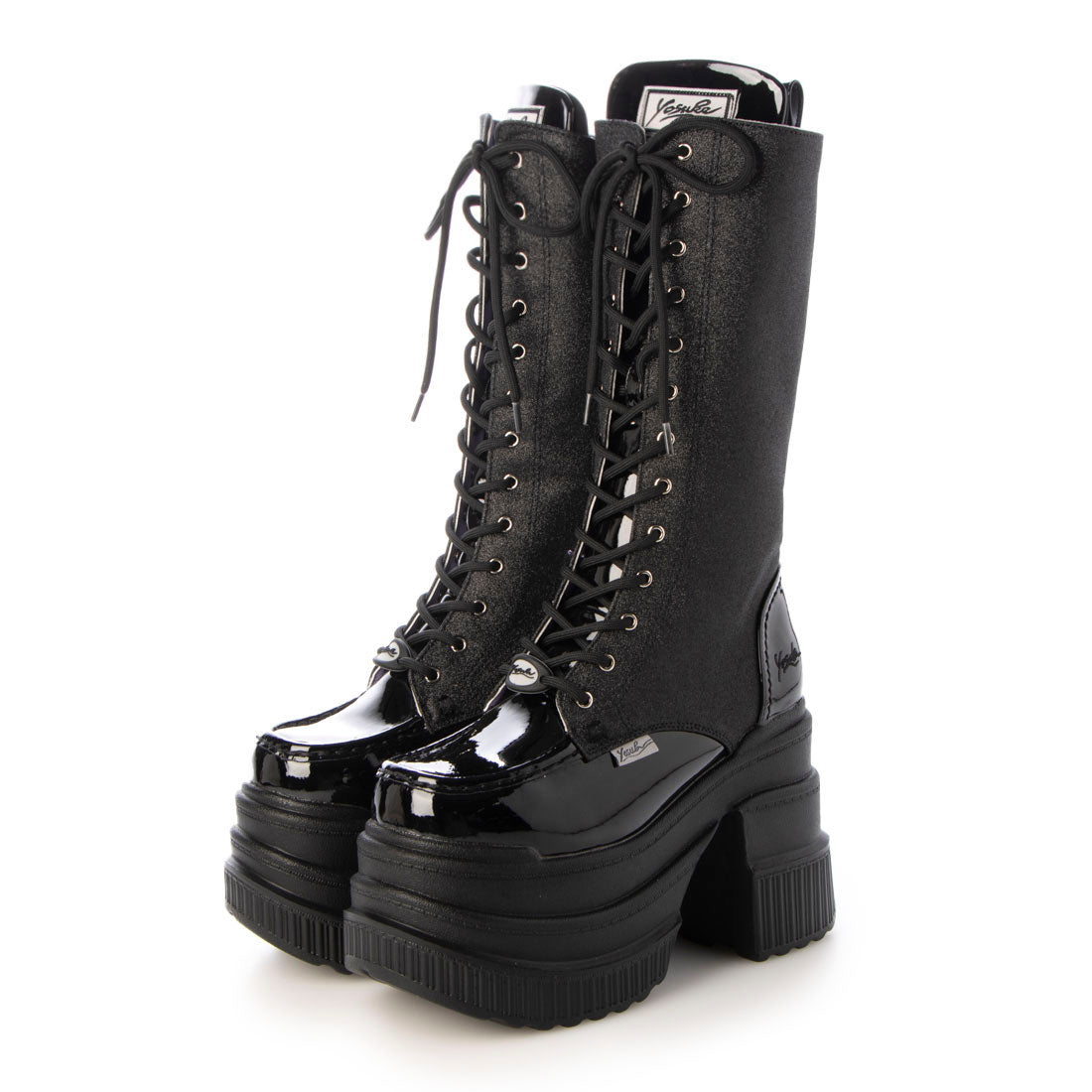 YOSUKE thick sole lace-up boots