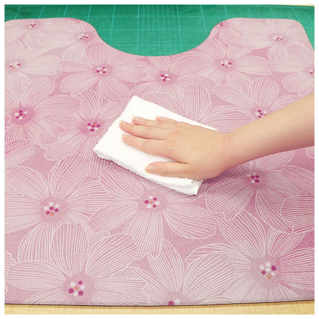 ヨコズナクリエーション YOKOZUNA CREATION ズボラ 拭けるトイレマット 柄入り