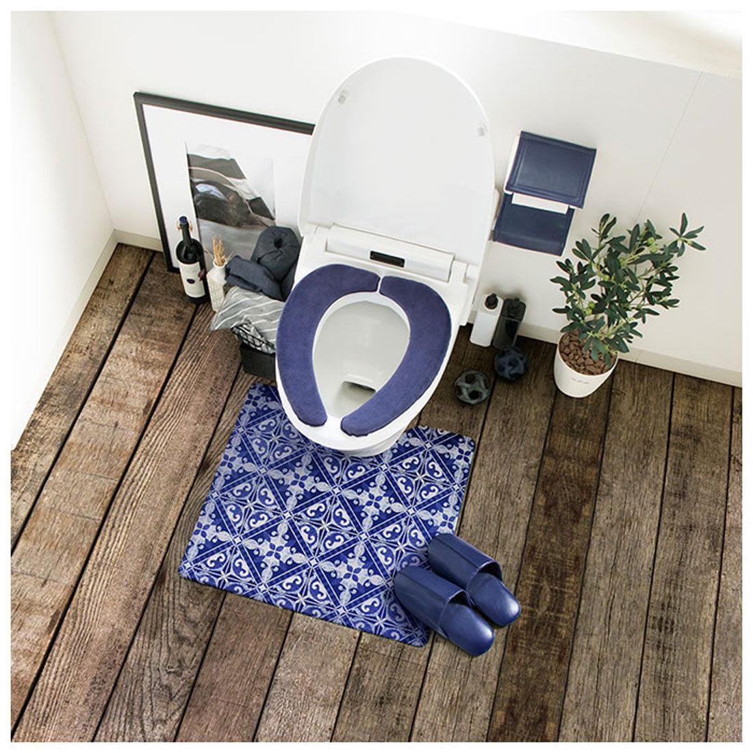 ヨコズナクリエーション YOKOZUNA CREATION ズボラ 拭けるトイレマット 柄入り