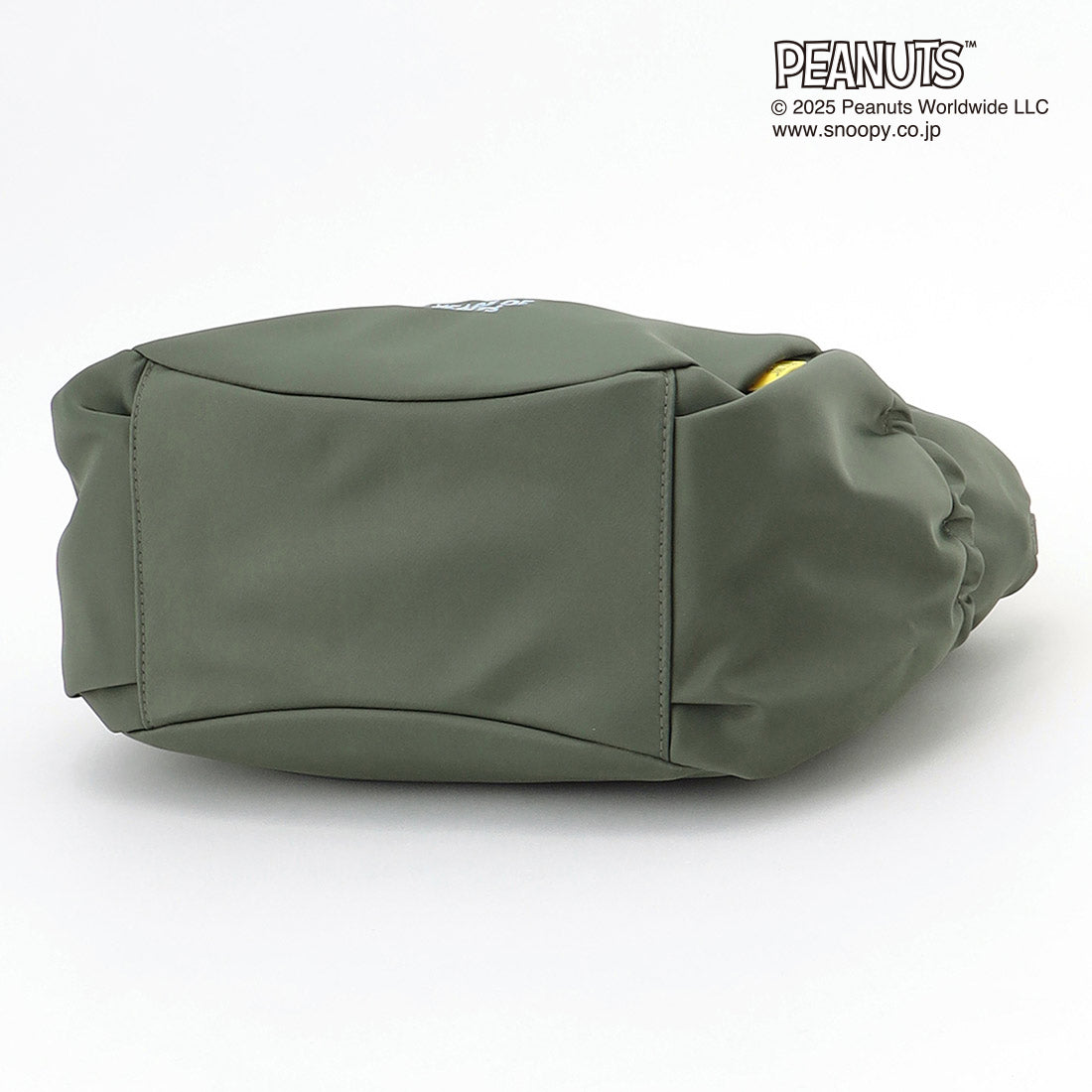 イザック Y'SACCS SNOOPYデザイン ギャザー2wayミニトート (カーキ) カーキ