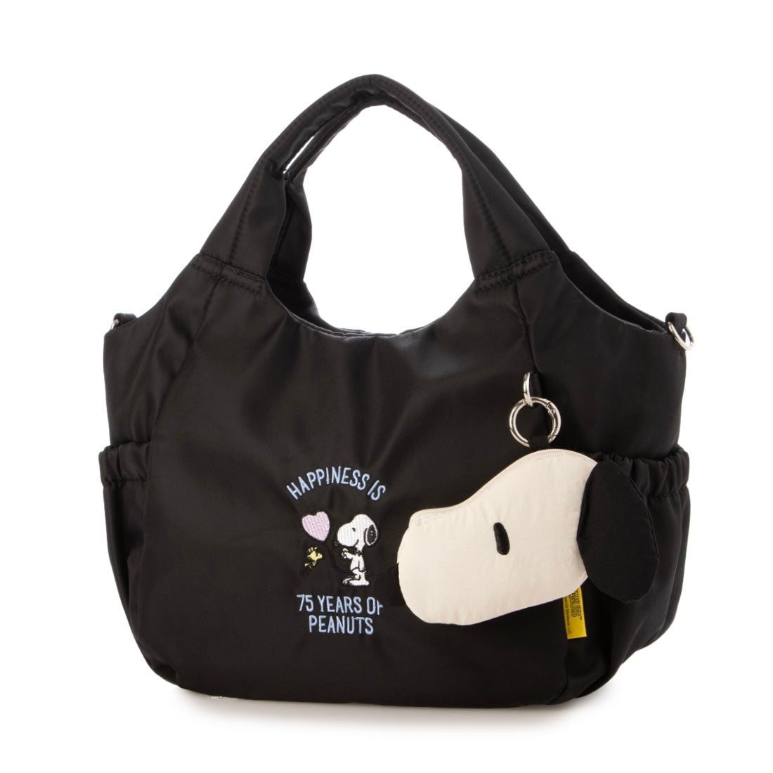 イザック Y'SACCS SNOOPYデザイン ギャザー2wayミニトート (カーキ) カーキ