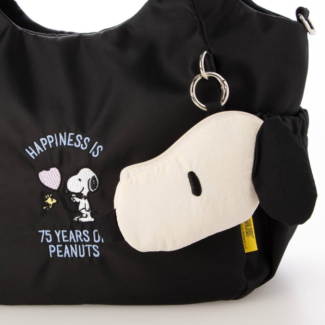 イザック Y'SACCS SNOOPYデザイン ギャザー2wayミニトート (カーキ) カーキ