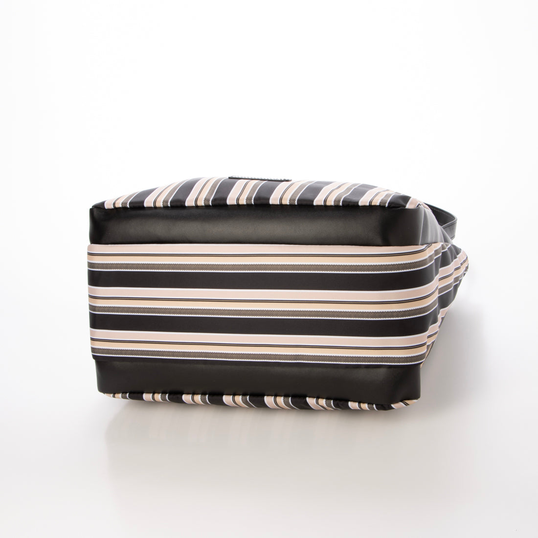 イザック Y'SACCS マルチストライプ すっきりトート Mサイズ (ブラック) ブラック