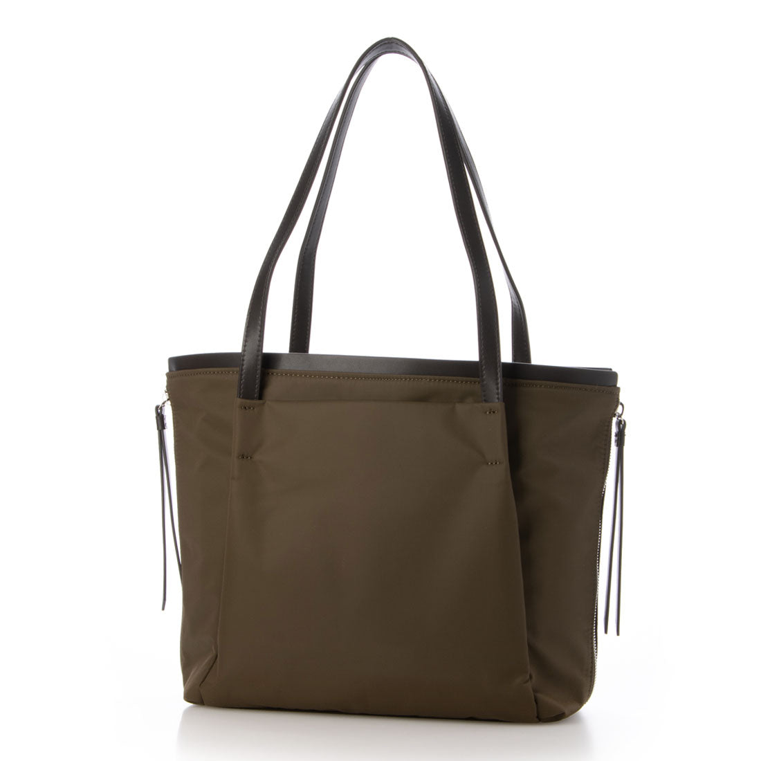 イザック Y'SACCS リサイクルナイロン×リサイクルレザー すっきりトート Sサイズ