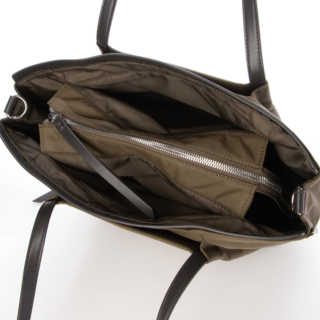 イザック Y'SACCS リサイクルナイロン×リサイクルレザー すっきりトート Sサイズ