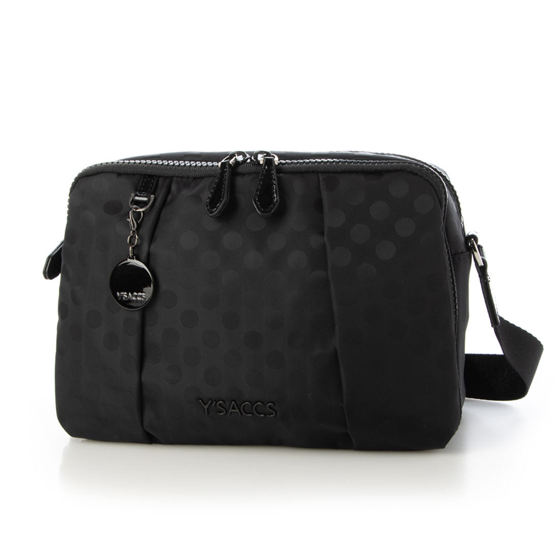 isaac y'saccs polka dots square poshet