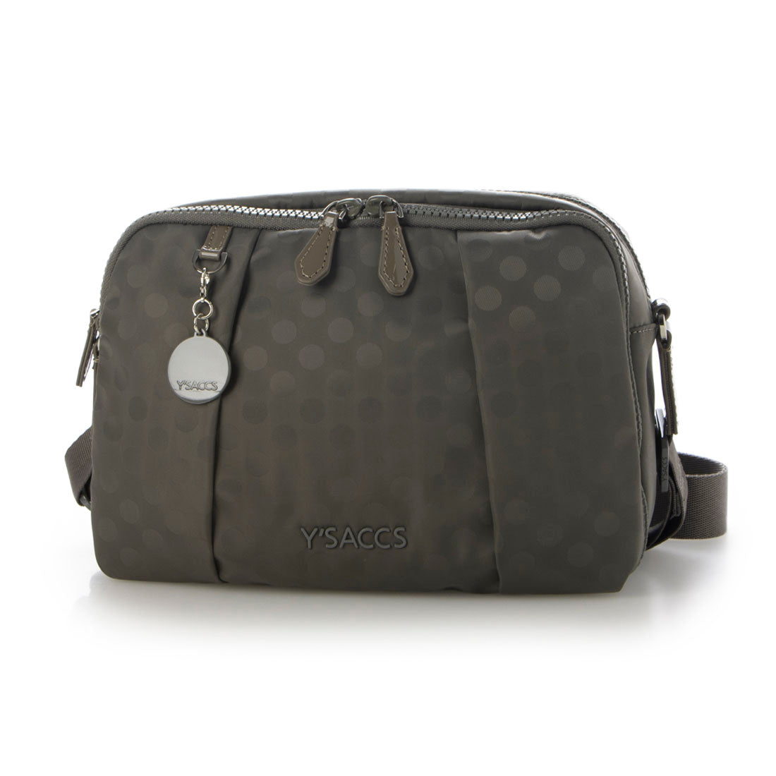 isaac y'saccs polka dots square poshet