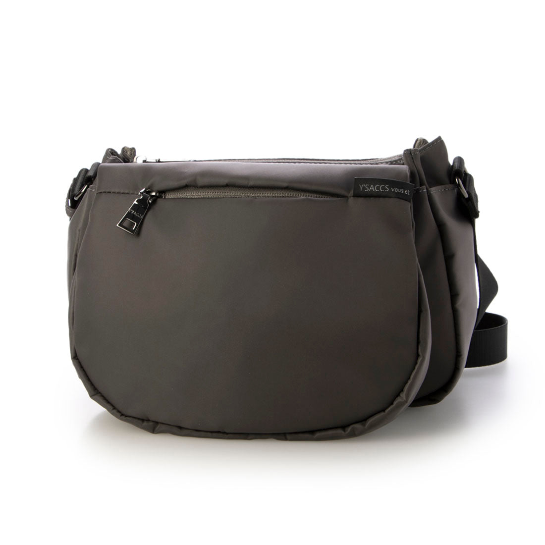 イザックヴーエ Y'SACCS vous et 【Y’SACCS vous et】フロントファスナーショルダー (グレー) グレー