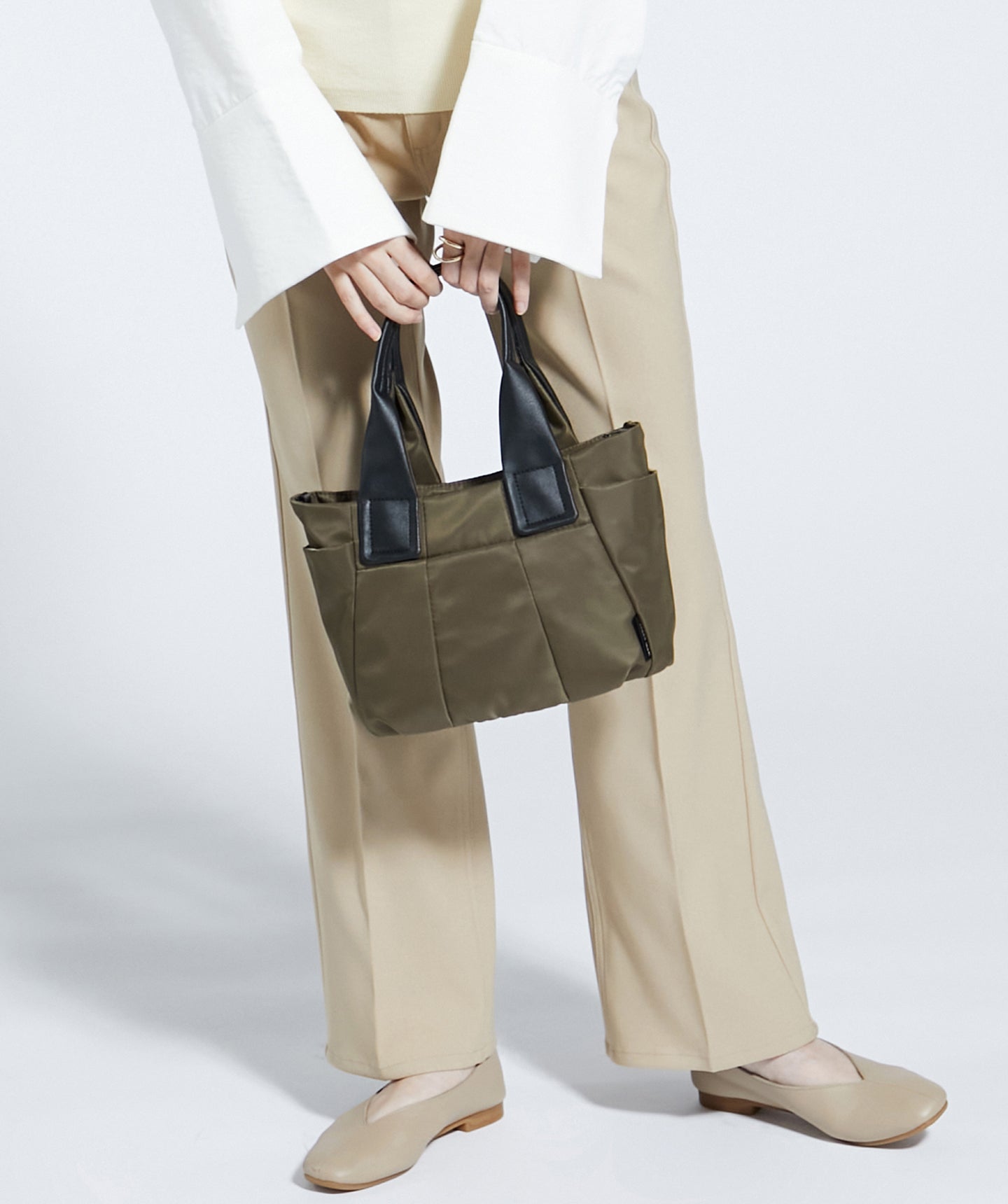 イザックヴーエ Y'SACCS vous et 【Y’SACCS vous et】ナイロンキリカエ2WAYトート Sサイズ