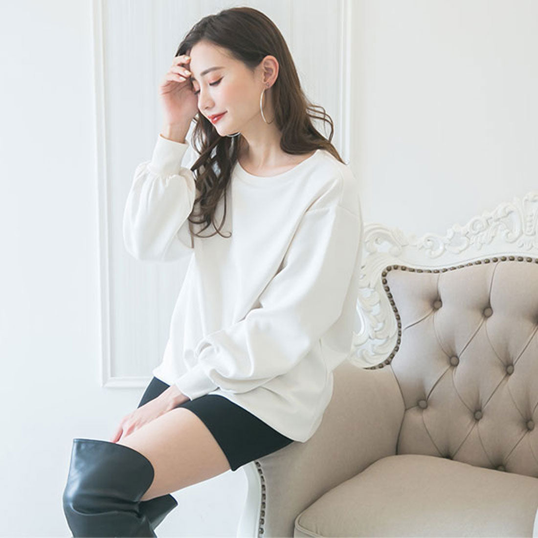 ユメテンボウ 夢展望 ボンディングゆるピタワンピ