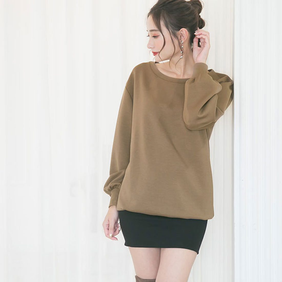 ユメテンボウ 夢展望 ボンディングゆるピタワンピ