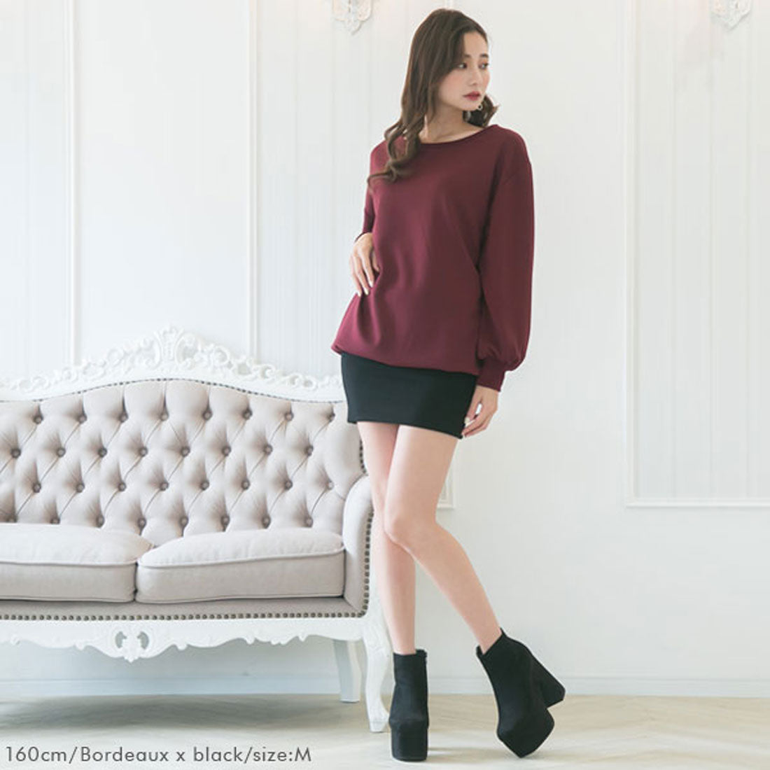 ユメテンボウ 夢展望 ボンディングゆるピタワンピ