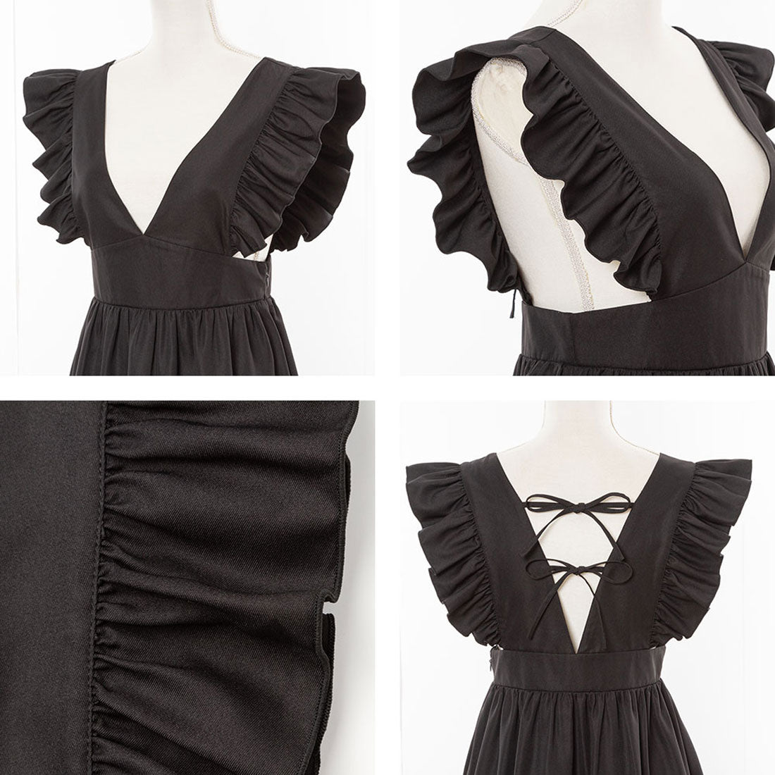 ユメテンボウ 夢展望 2wayフリルリボンワンピ-ス