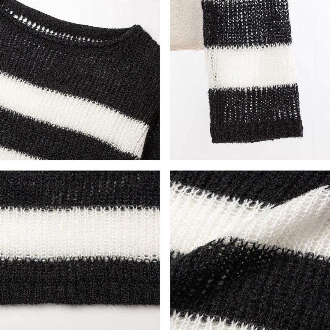 ユメテンボウ 夢展望 ゆる編みルーズニット