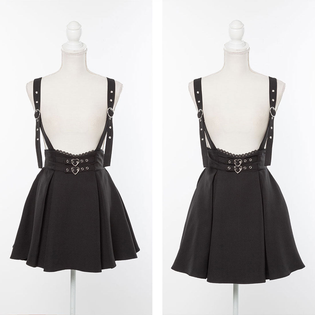 ユメテンボウ 夢展望 ダブルハートバックルサススカート