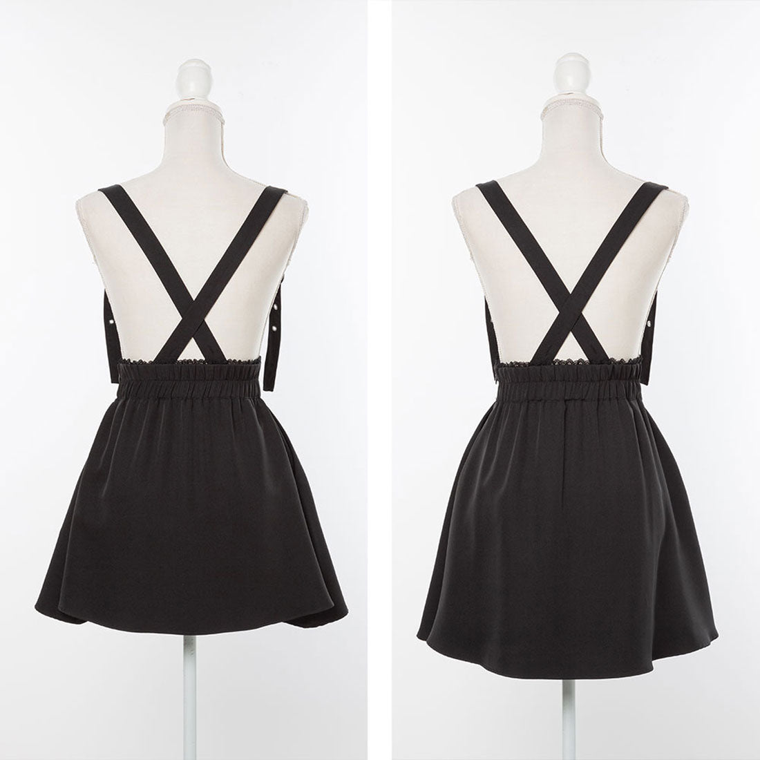 ユメテンボウ 夢展望 ダブルハートバックルサススカート