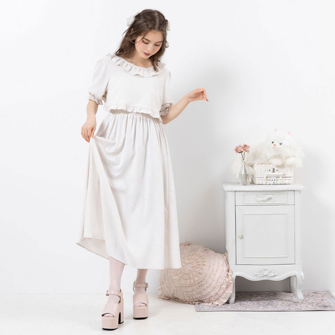 ユメテンボウ 夢展望 マルチwayボレロ×キャミワンピ