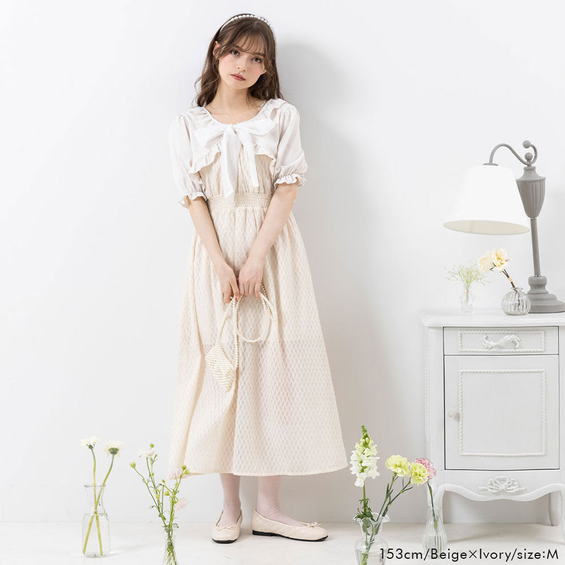 ユメテンボウ 夢展望 マルチwayボレロ×キャミワンピ